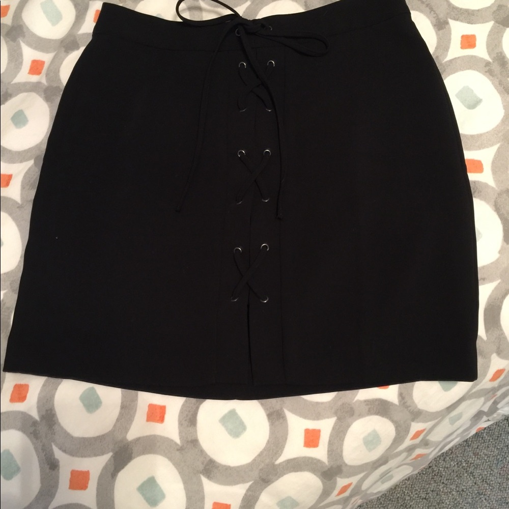 Black Madewell skirt